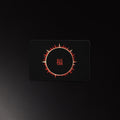 SOFUA XL desk mat with eclipse design — full desk setup