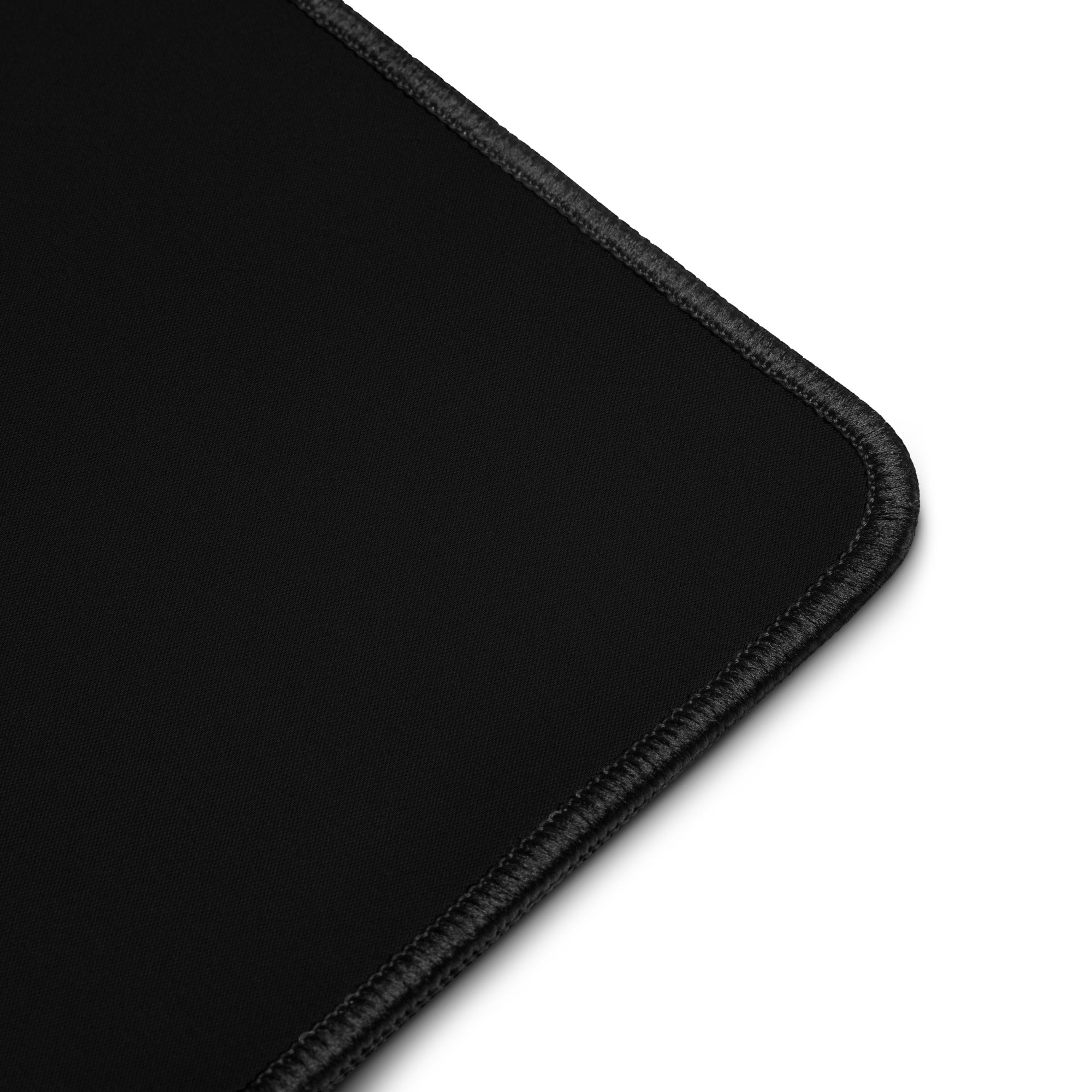 SOFUA Desk Mat — stitched edge and anti-slip base detail, 12×18 in