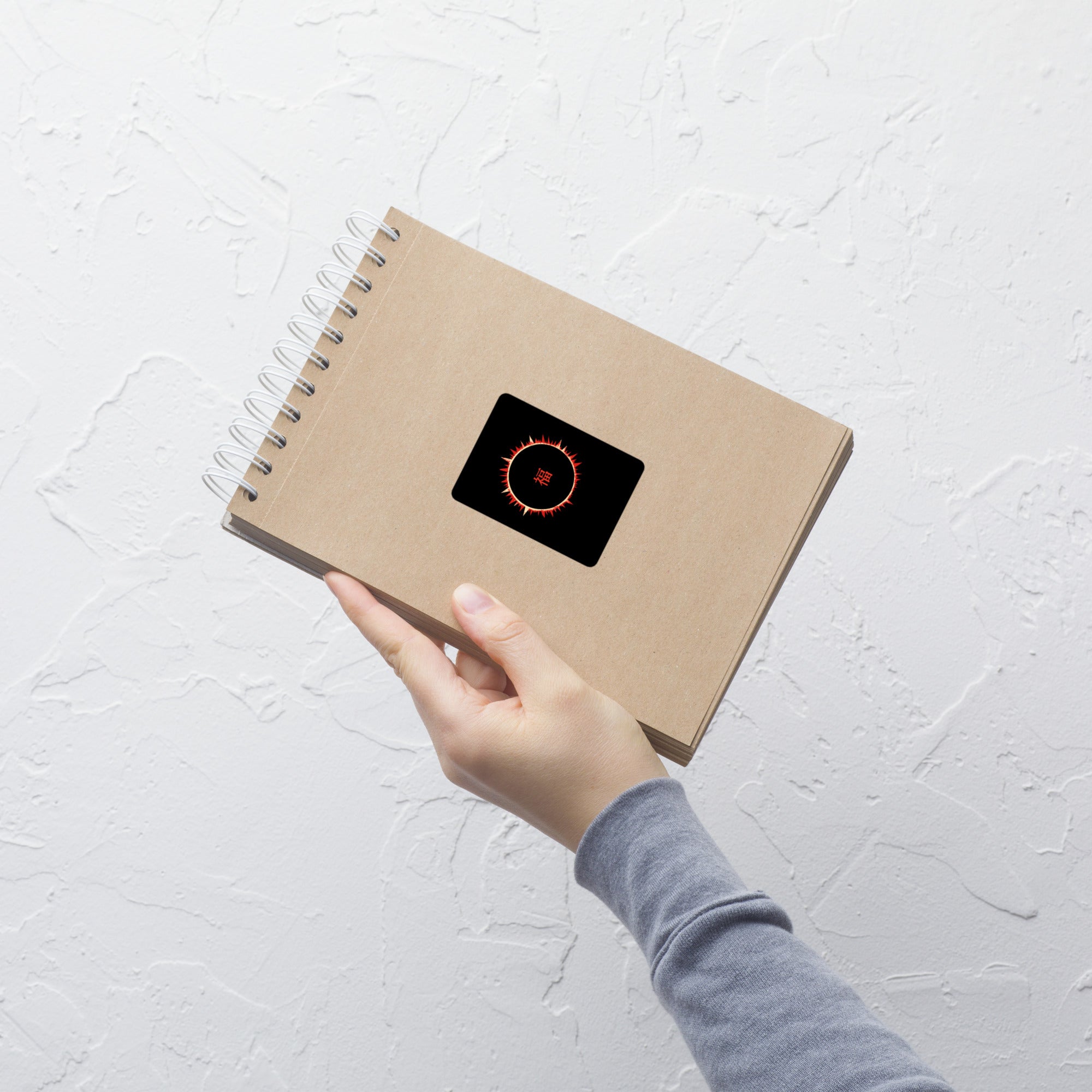 SOFUA Eclipse Sticker — 3 inch matte vinyl, front view
