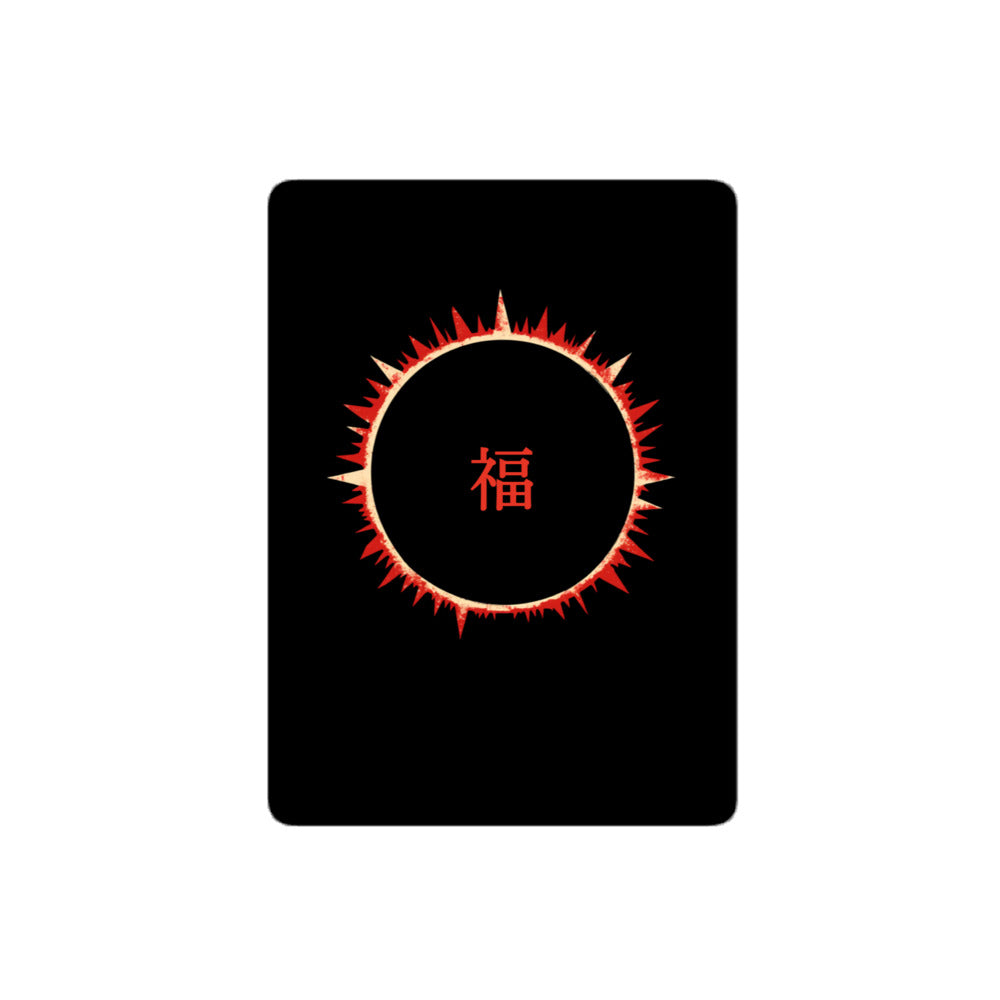 SOFUA Eclipse Sticker — 4 inch matte vinyl on surface