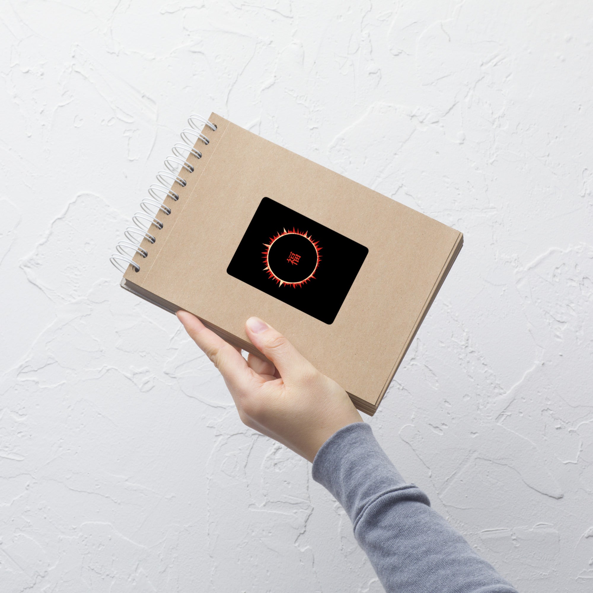 SOFUA Eclipse Sticker — 4 inch matte vinyl, front view